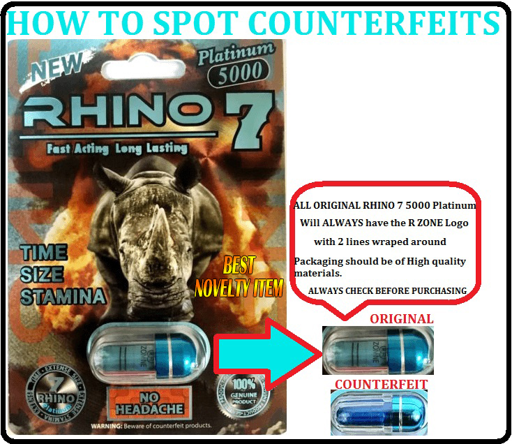 fake rhino 7